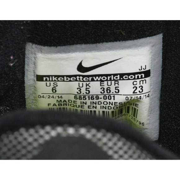 Nike Free 5.0 Flash Black Reflective Running Shoes 685169-001 (Women' Size US 6) - Picture 8 of 8